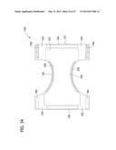 FOLDING APPARATUS HAVING ROLLS WITH VARIABLE SURFACE SPEEDS AND A METHOD     OF FOLDING A PRODUCT diagram and image