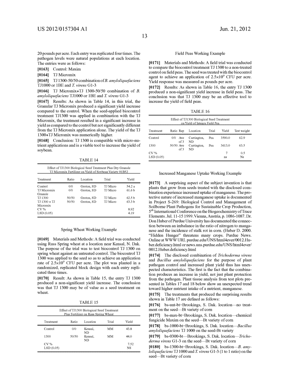 Plant seed assemblies comprising fungal/ bacterial antagonists - diagram, schematic, and image 16