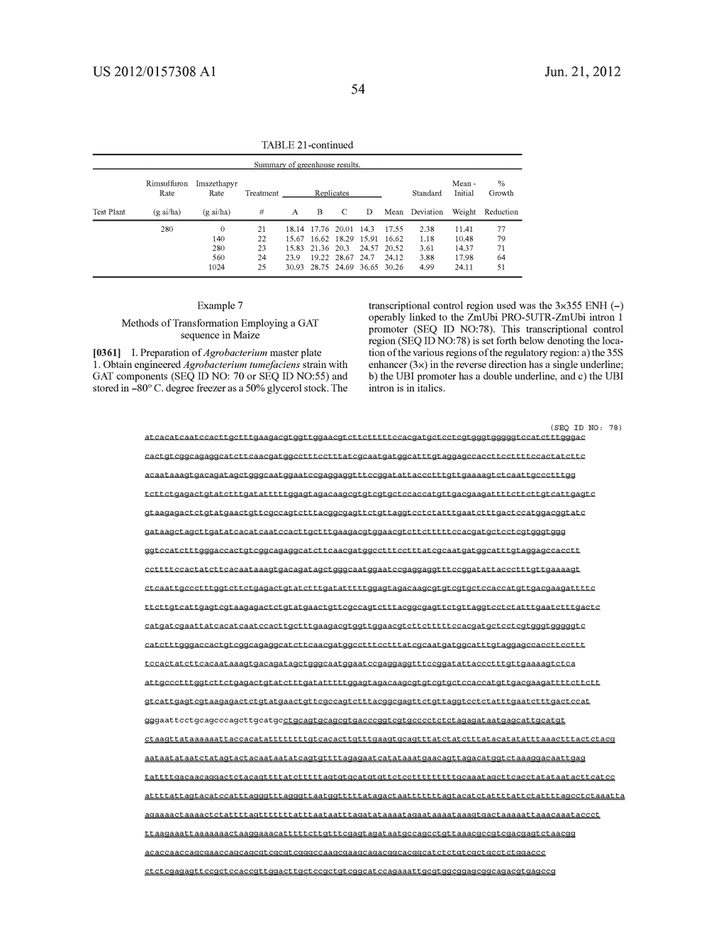 METHODS AND COMPOSITIONS FOR PROVIDING TOLERANCE TO MULTIPLE HERBICIDES - diagram, schematic, and image 64