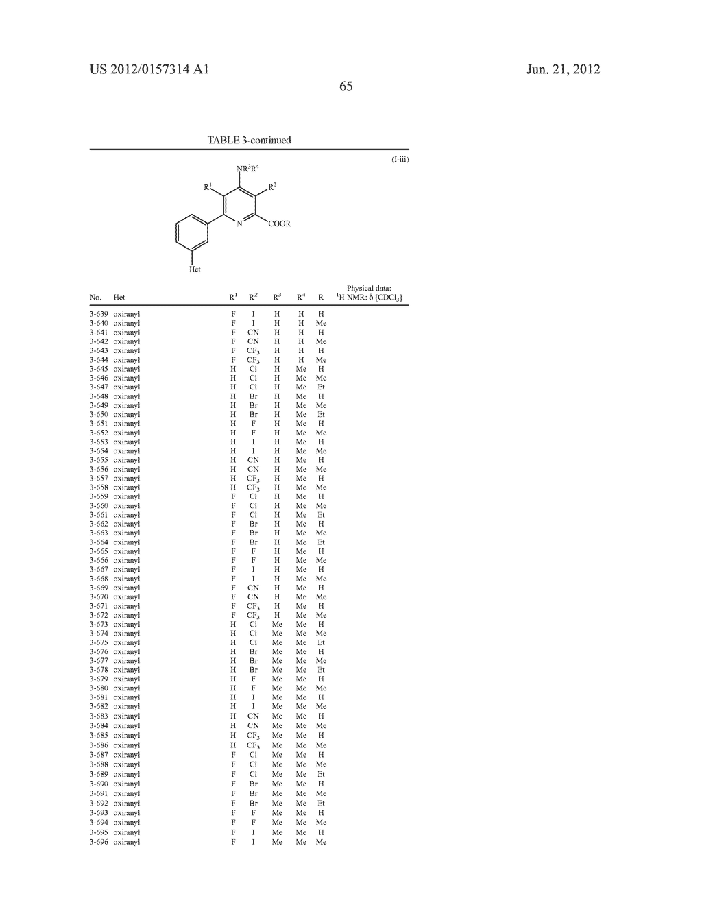 NOVEL SUBSTITUTED PICOLINIC ACIDS, SALTS AND ACID DERIVATIVES THEREOF, AND     USE THEREOF AS HERBICIDES - diagram, schematic, and image 66