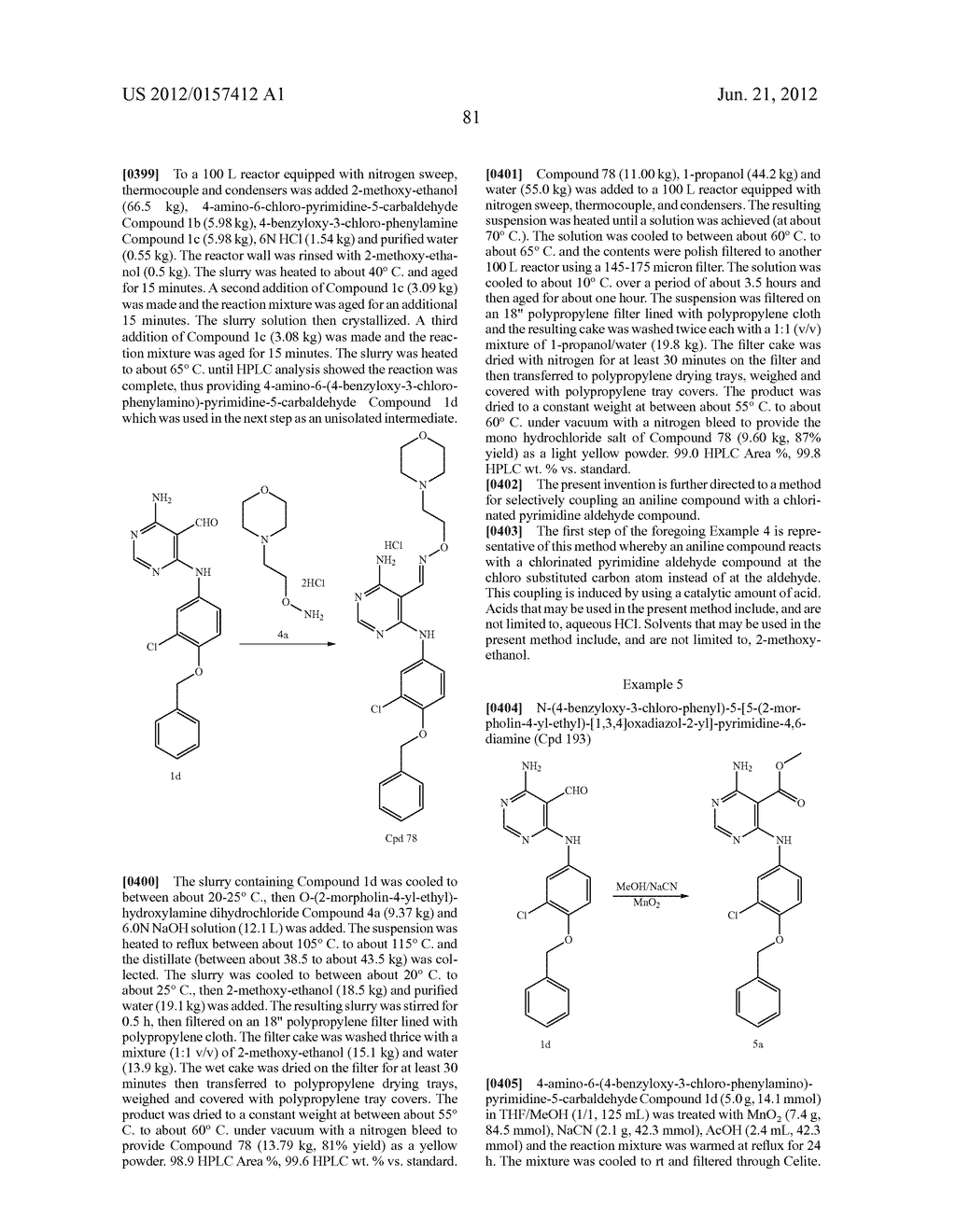 Substituted Pyrimidinyl Oxime Kinase Inhibitors - diagram, schematic, and image 82