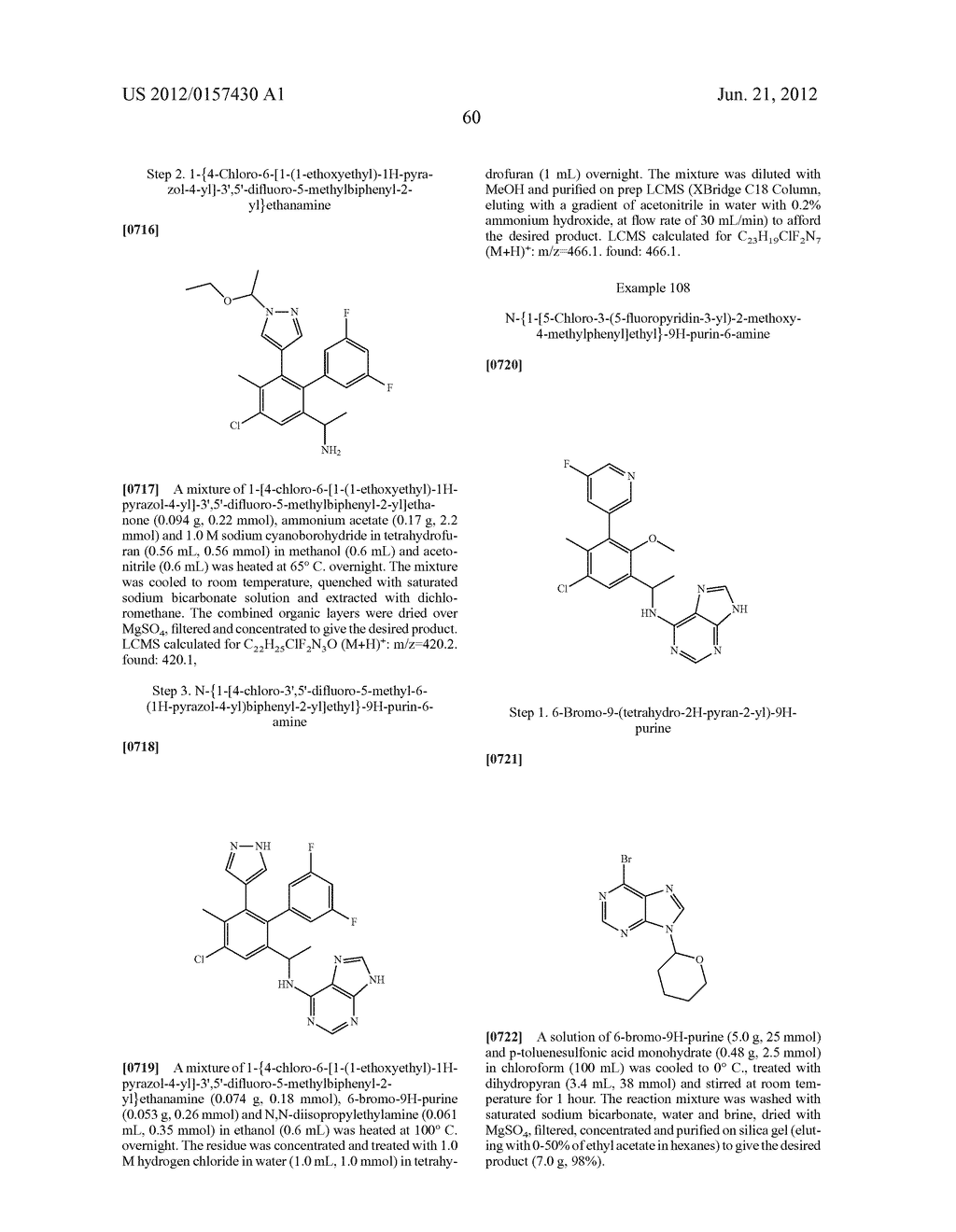 N-(1-(SUBSTITUTED-PHENYL)ETHYL)-9H-PURIN-6-AMINES AS PI3K INHIBITORS - diagram, schematic, and image 61