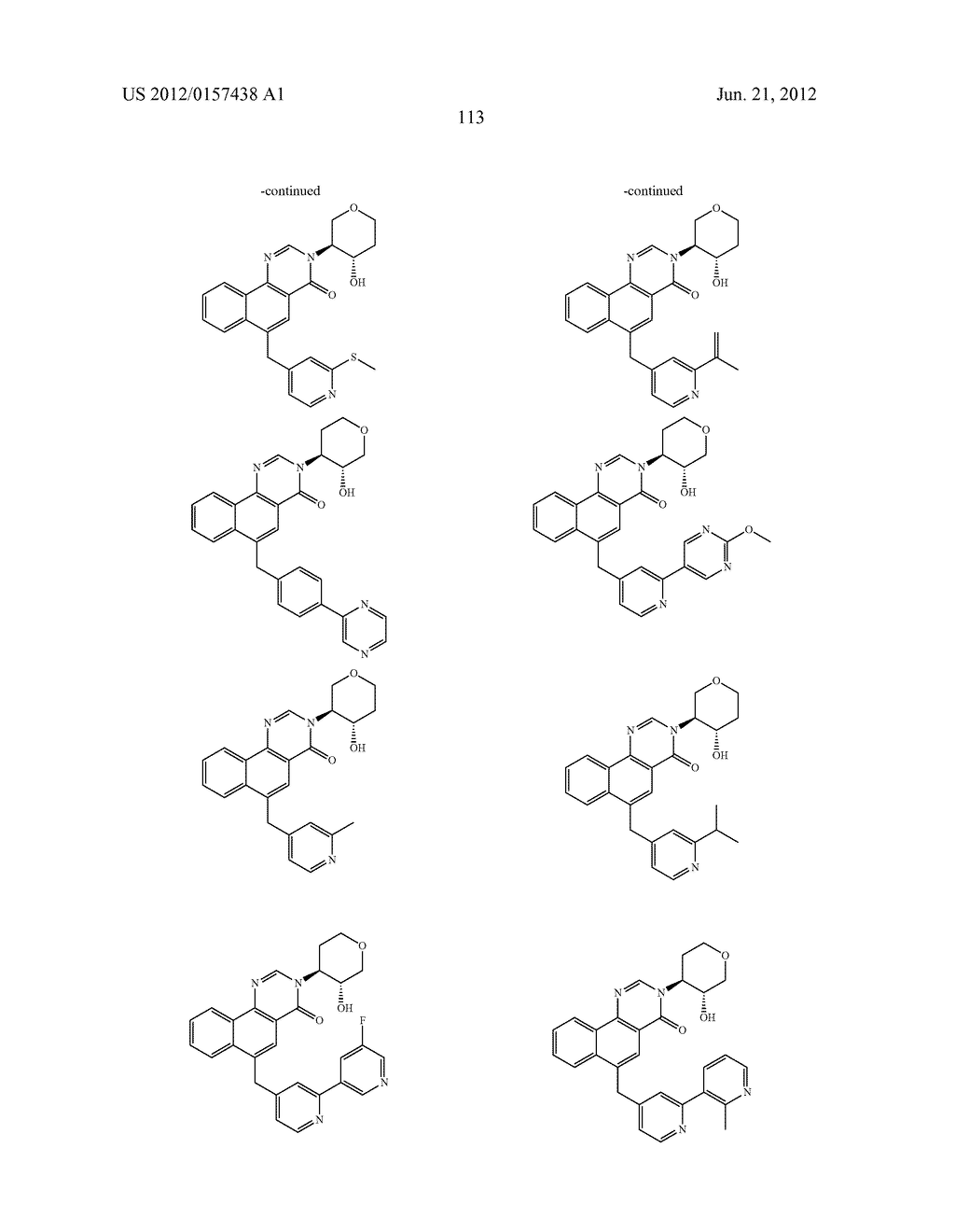 PYRANYL ARYL METHYL BENZOQUINAZOLINONE M1 RECEPTOR POSITIVE ALLOSTERIC     MODULATORS - diagram, schematic, and image 114