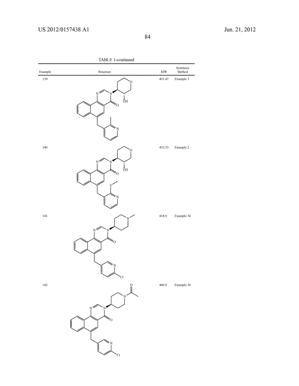 PYRANYL ARYL METHYL BENZOQUINAZOLINONE M1 RECEPTOR POSITIVE ALLOSTERIC     MODULATORS - diagram, schematic, and image 85