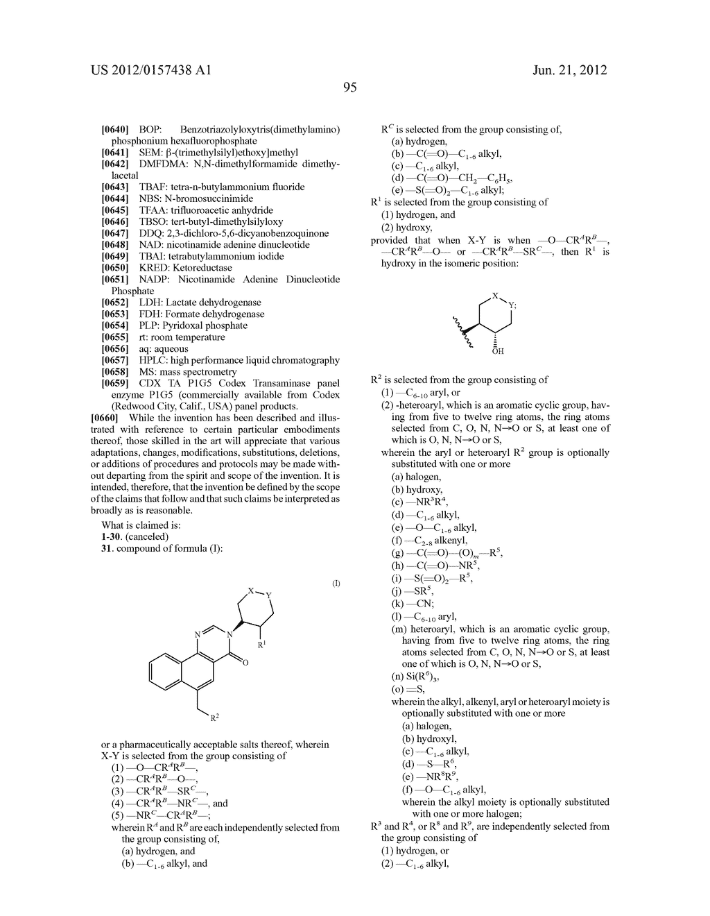 PYRANYL ARYL METHYL BENZOQUINAZOLINONE M1 RECEPTOR POSITIVE ALLOSTERIC     MODULATORS - diagram, schematic, and image 96