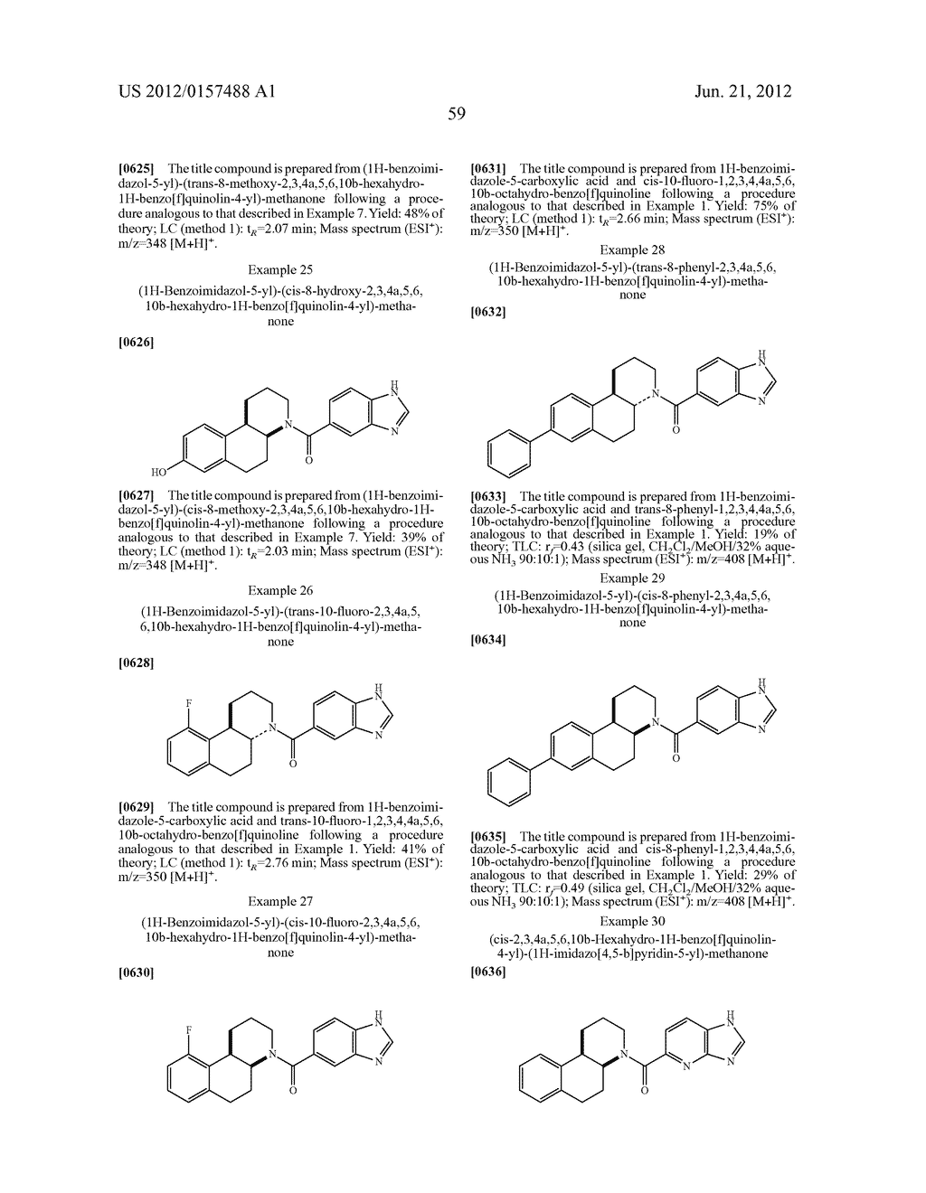 ARYL-AND HETEROARYLCARBONYL DERIVATIVES OF HEXAHYDROINDENOPYRIDINE AND     OCTAHYDROBENZOQUINOLINE - diagram, schematic, and image 68