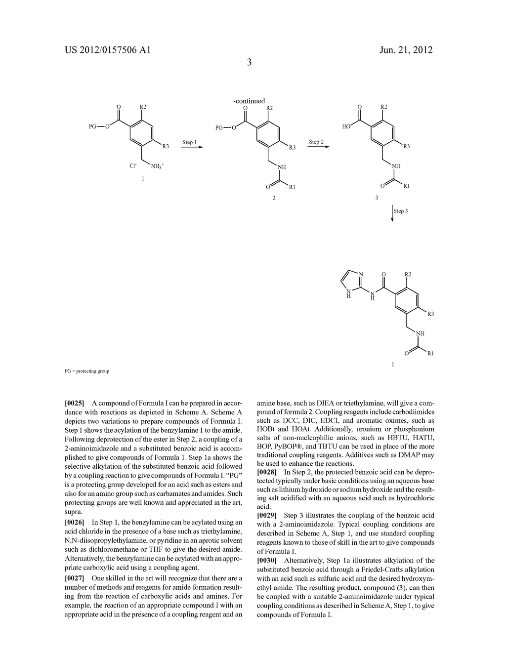 Novel Imidazole-2-Benzamide Compounds Useful for the Treatment of     Osteoarthritis - diagram, schematic, and image 04