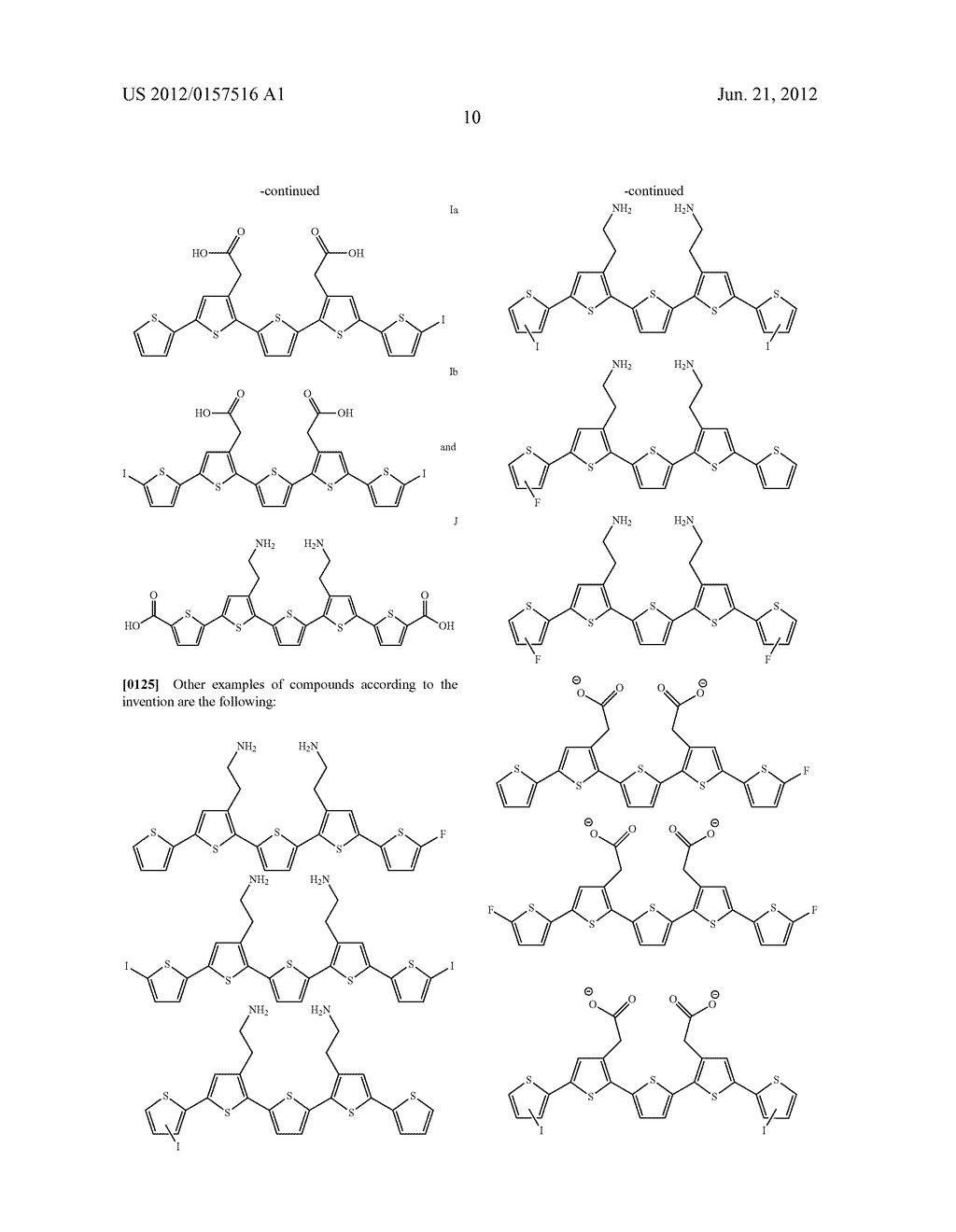 NOVEL THIOPHENE COMPOUNDS FOR USE IN THERAPY - diagram, schematic, and image 22