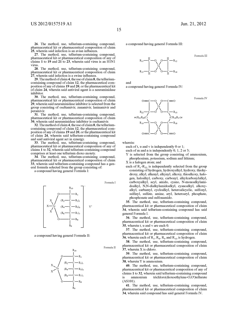 TELLERIUM-CONTAINING COMPOUNDS FOR TREATING VIRAL INFECTIONS - diagram, schematic, and image 28