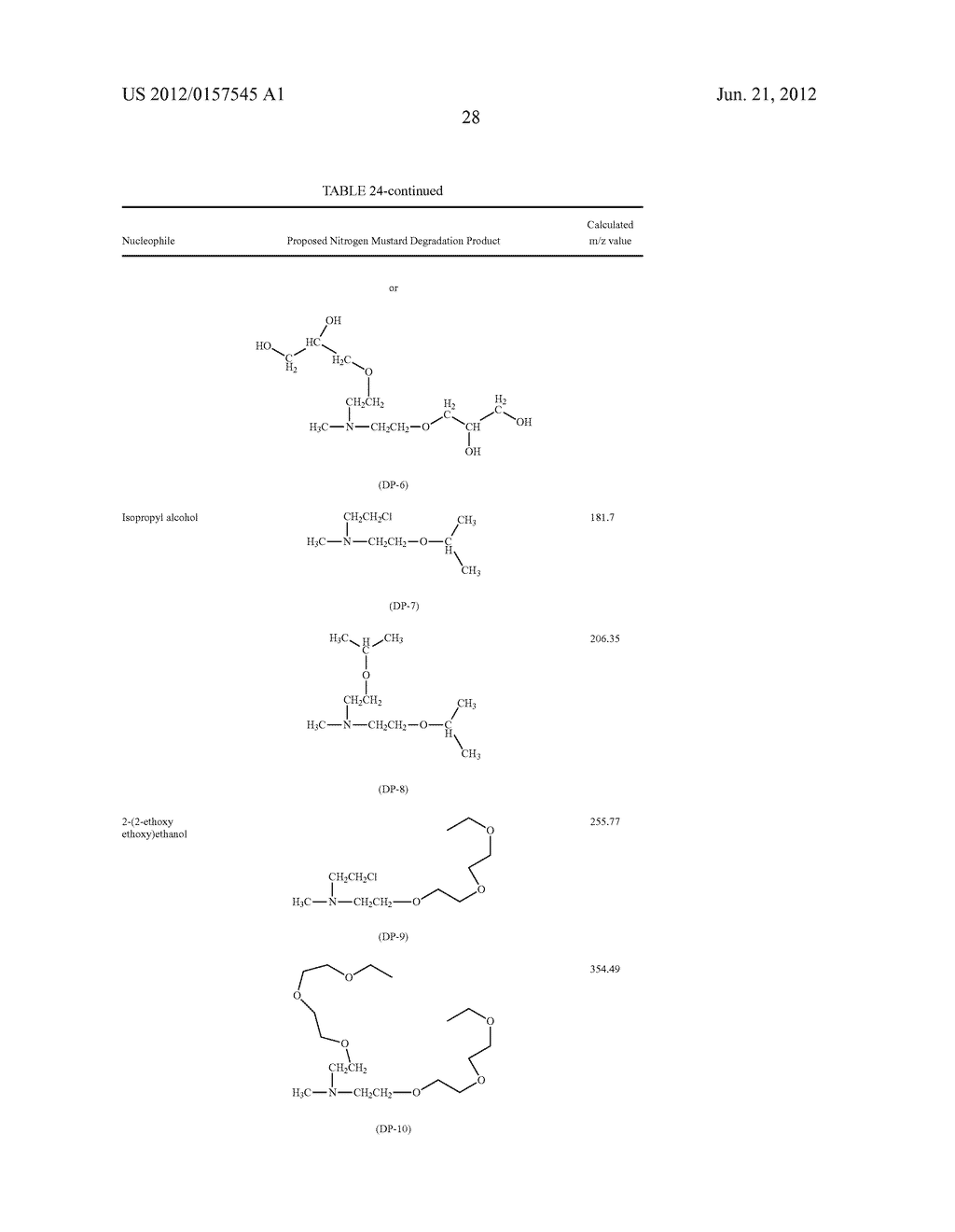 METHODS FOR TREATING SKIN DISORDERS WITH TOPICAL NITROGEN MUSTARD     COMPOSITIONS - diagram, schematic, and image 44