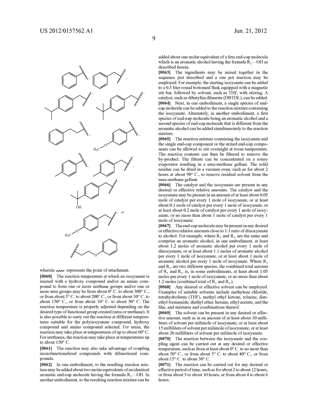 UREA-URETHANE GELLANT COMPOSITIONS WITH CONTROLLED MOLECULAR WEIGHT AND     METHODS OF PREPARATION - diagram, schematic, and image 10