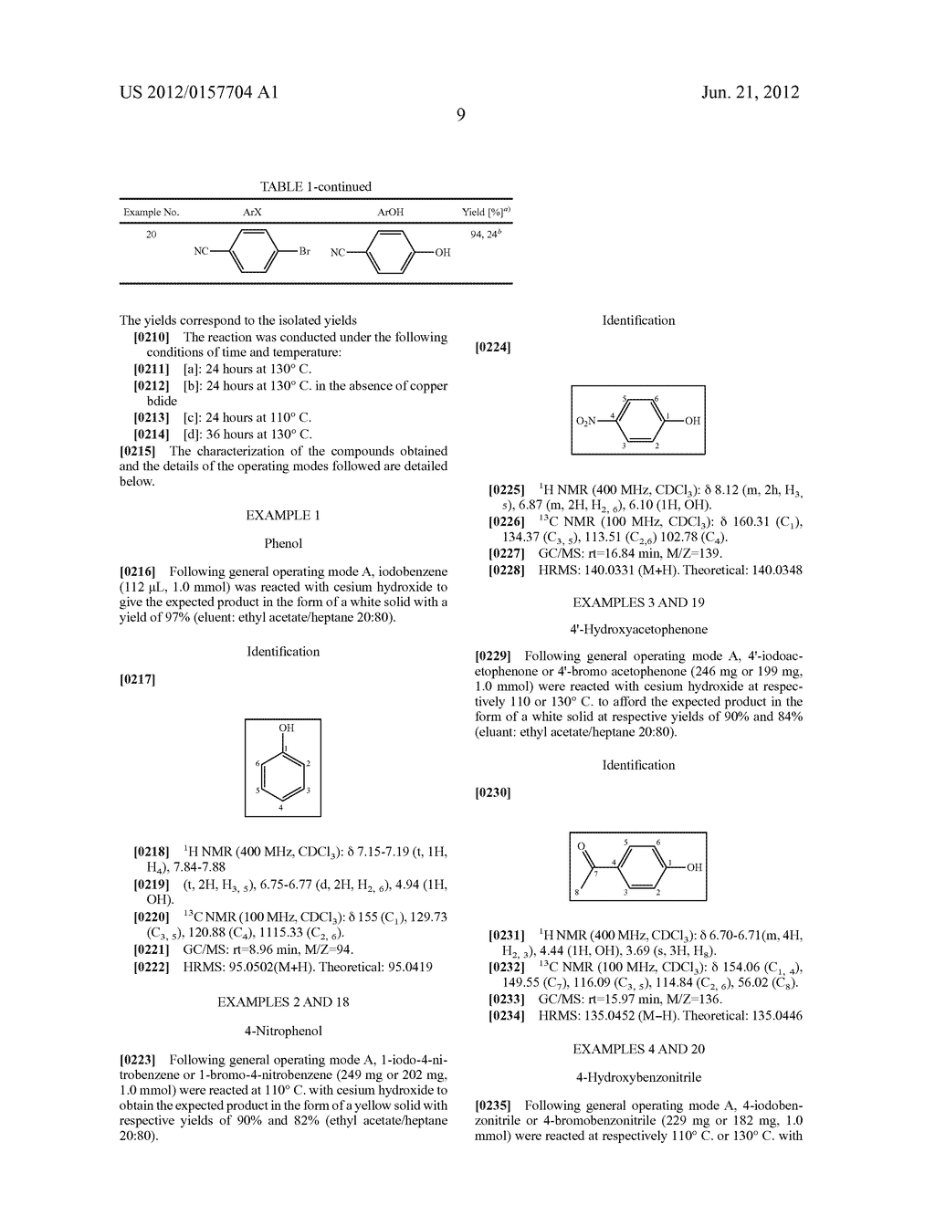 Method for the Hydroxylation of Halogenated Aryl Compounds - diagram, schematic, and image 10