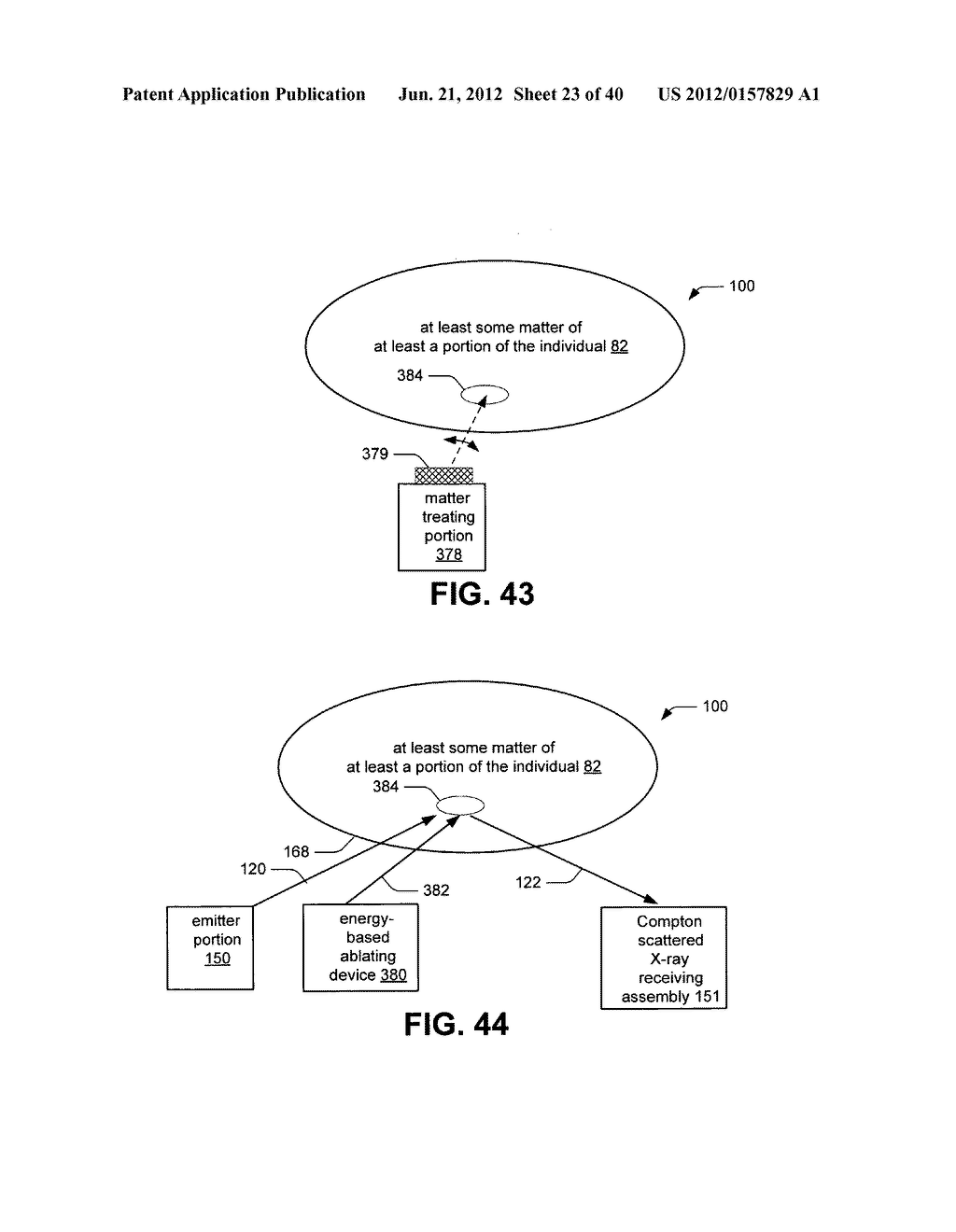 Ablative technique using compton scattered x-ray visualizing, imaging, or     information providing based on matter material density - diagram, schematic, and image 24