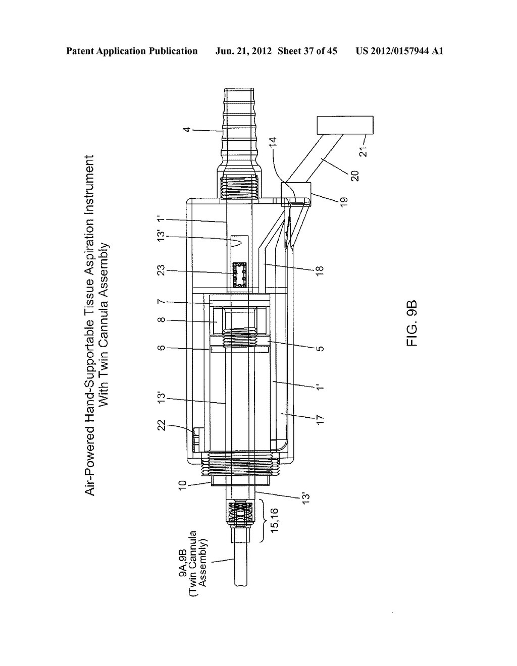 METHOD OF INSTALLING A CANNULA ASSEMBLY WITHIN A COAXIALLY-DRIVEN TISSUE     ASPIRATION INSTRUMENT - diagram, schematic, and image 38