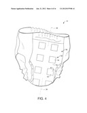 Absorbent Article With Indicator diagram and image