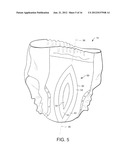 Absorbent Article With Indicator diagram and image