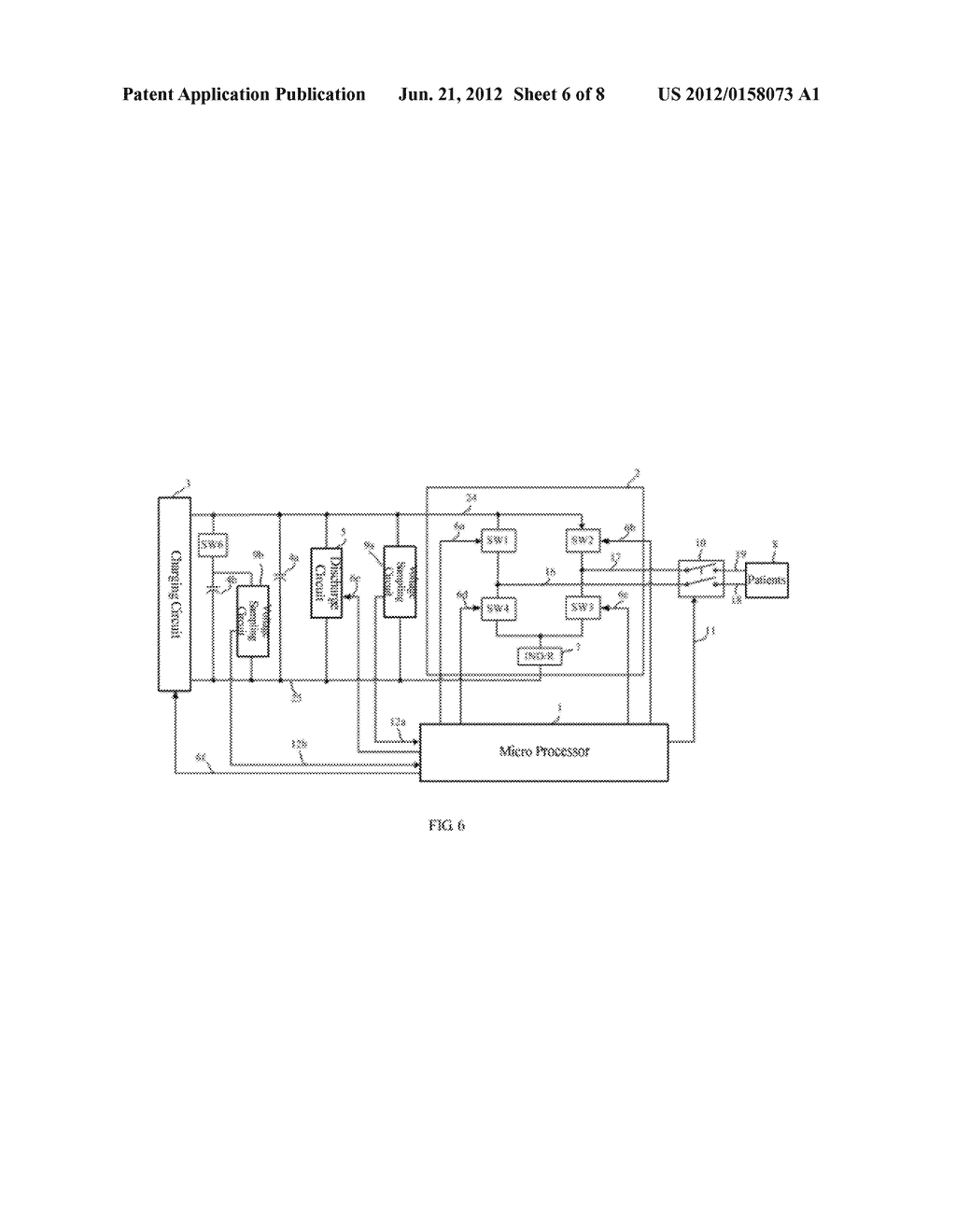 BIPHASIC DEFIBRILLATION CIRCUIT AND DEFIBRILLATOR - diagram, schematic, and image 07