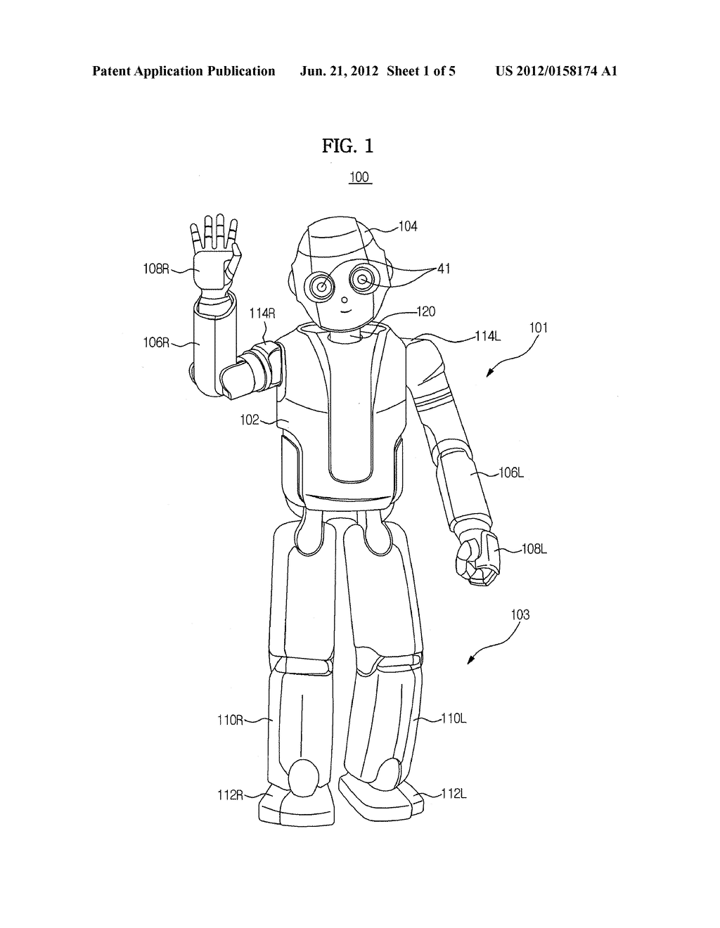 METHOD TO GENERATE HUMANLIKE MOTION OF HUMANOID ROBOT - diagram, schematic, and image 02