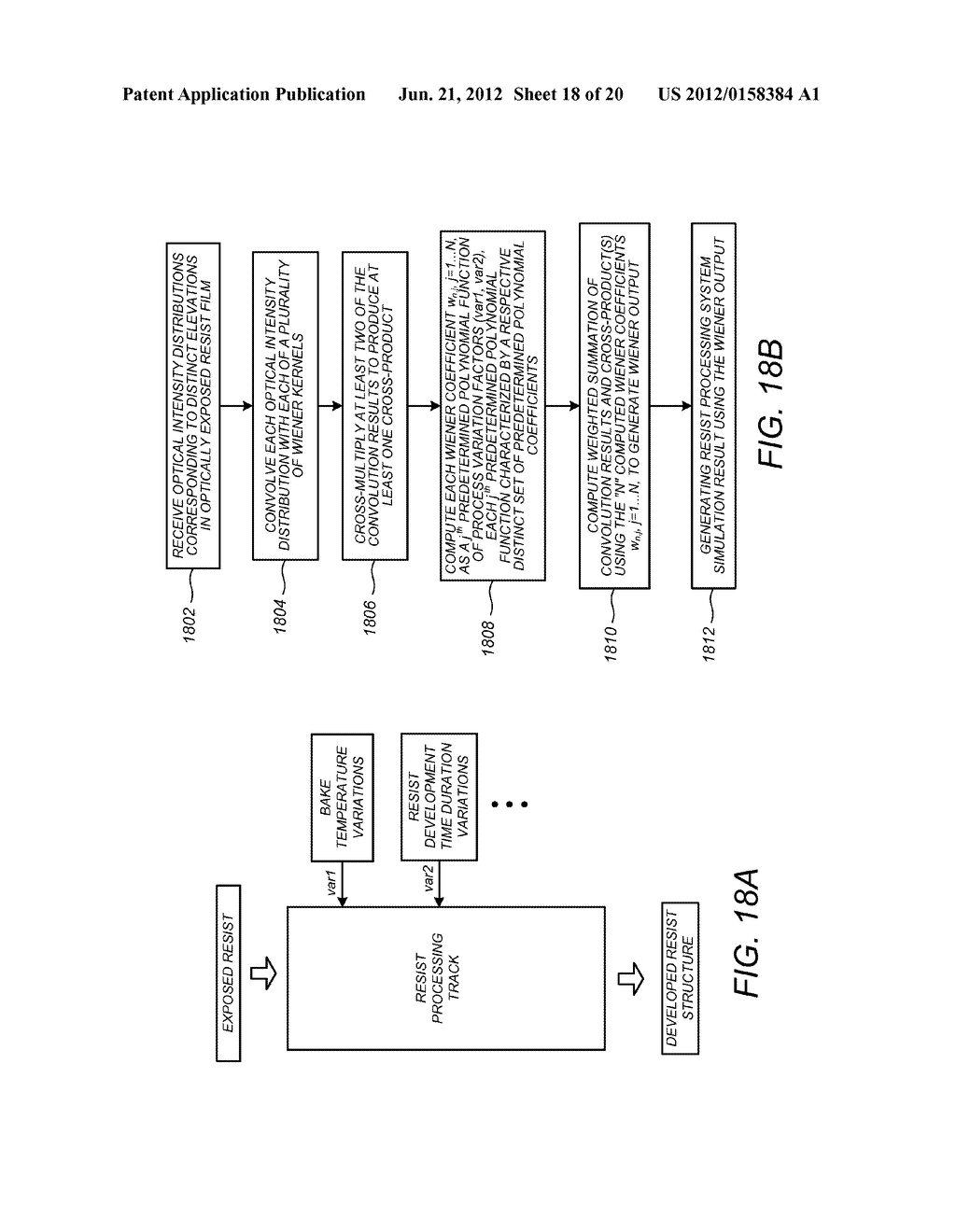 COMPUTER SIMULATION OF PHOTOLITHOGRAPHIC PROCESSING - diagram, schematic, and image 19