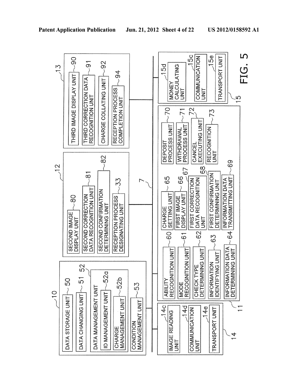 TELLER TERMINAL AND CHECK CASHING METHOD - diagram, schematic, and image 05