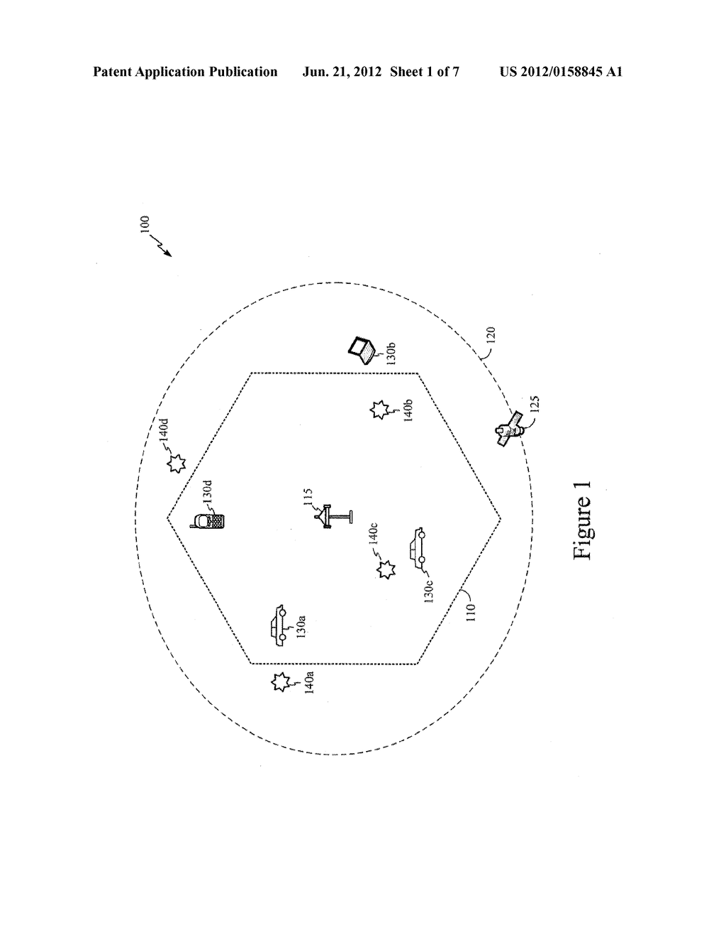 SYSTEM AND METHOD FOR AUTOMATICALLY POSTING USER-LOCATION INFORMATION TO A     SOCIAL NETWORK - diagram, schematic, and image 02