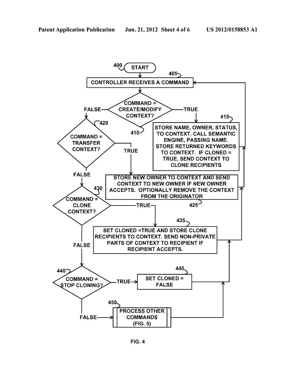 SENDING A CHAT CONTEXT TO A RECIPIENT - diagram, schematic, and image 05