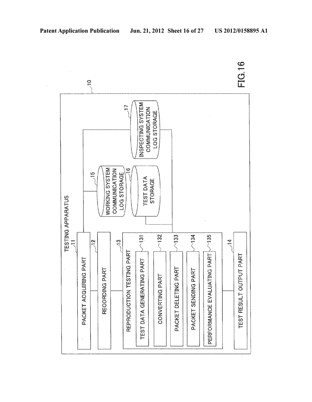 TESTING APPARATUS, TESTING METHOD AND COMPUTER-READABLE STORAGE MEDIUM - diagram, schematic, and image 17