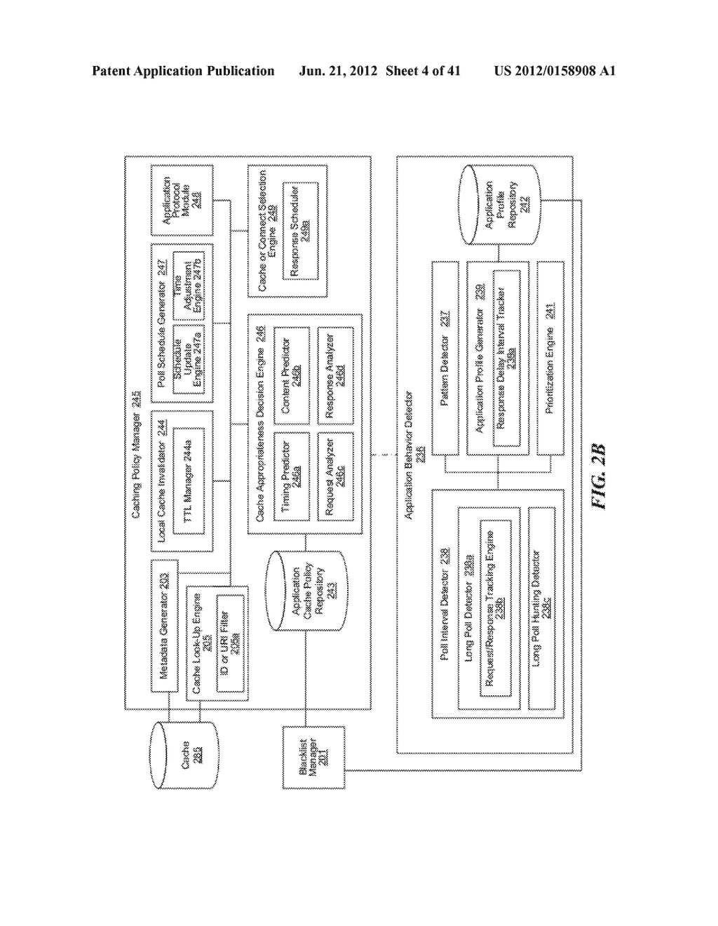 MOBILE NETWORK BACKGROUND TRAFFIC DATA MANAGEMENT WITH OPTIMIZED POLLING     INTERVALS - diagram, schematic, and image 05