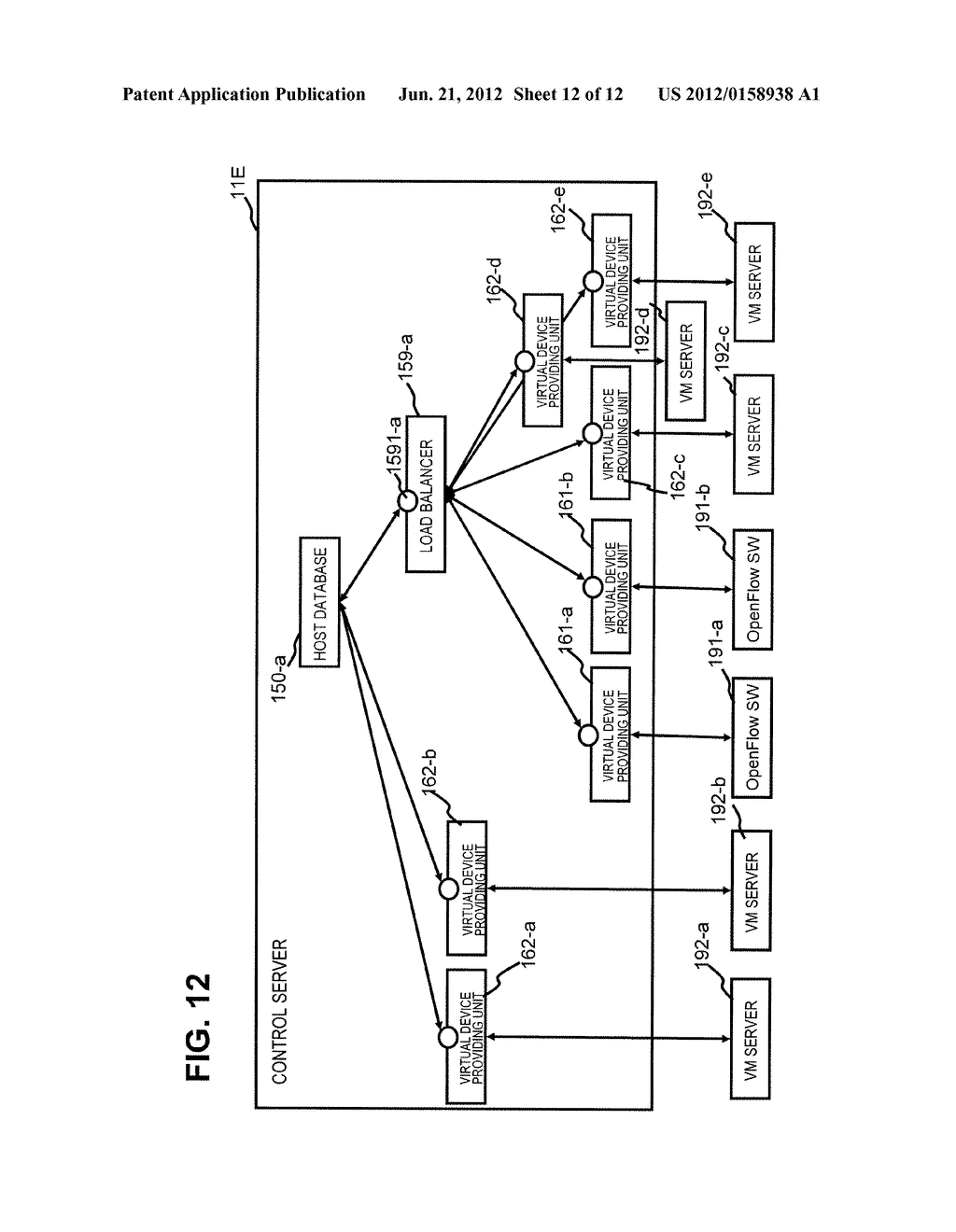CONTROL SERVER, SERVICE PROVIDING SYSTEM, AND METHOD OF PROVIDING A     VIRTUAL INFRASTRUCTURE - diagram, schematic, and image 13