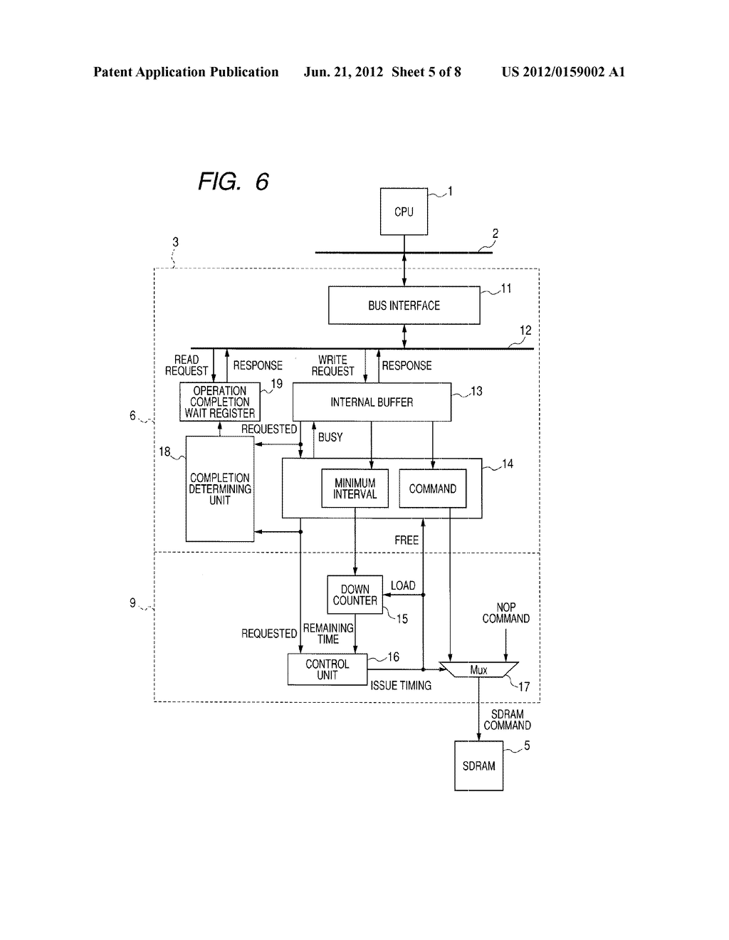 MEMORY CONTROL DEVICE AND SEMICONDUCTOR PROCESSING APPARATUS - diagram, schematic, and image 06