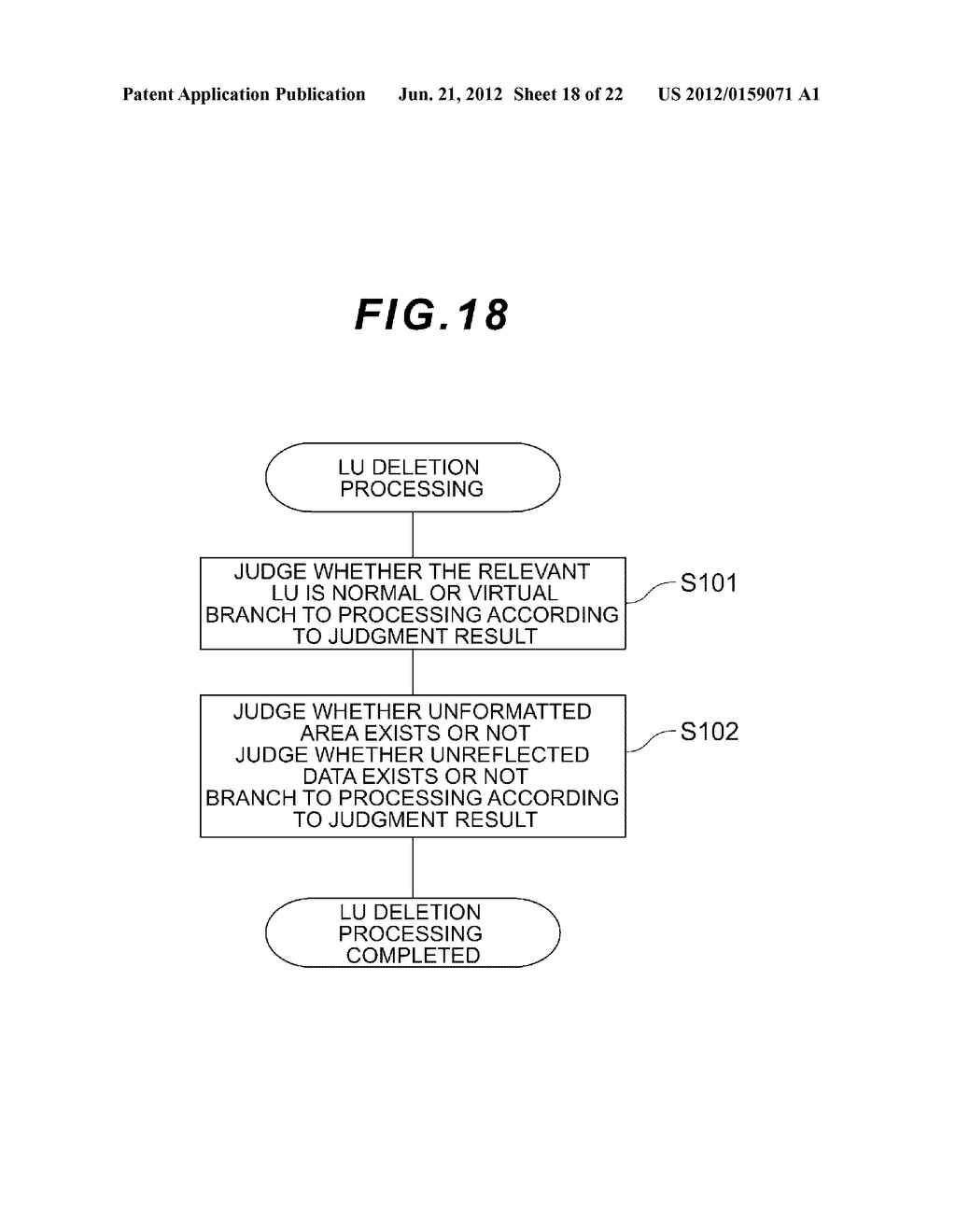 STORAGE SUBSYSTEM AND ITS LOGICAL UNIT PROCESSING METHOD - diagram, schematic, and image 19