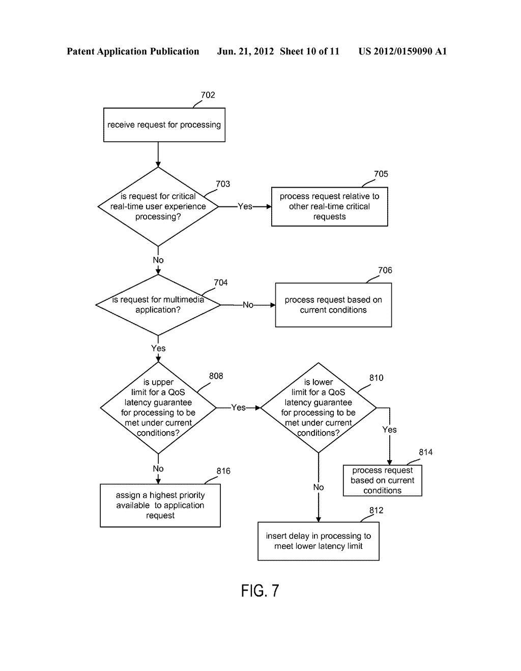 SCALABLE MULTIMEDIA COMPUTER SYSTEM ARCHITECTURE WITH QOS GUARANTEES - diagram, schematic, and image 11