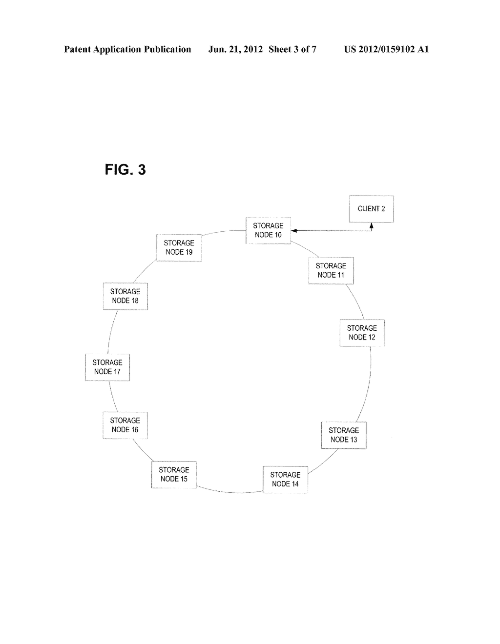 DISTRIBUTED STORAGE SYSTEM, DISTRIBUTED STORAGE METHOD, AND PROGRAM AND     STORAGE NODE FOR DISTRIBUTED STORAGE - diagram, schematic, and image 04