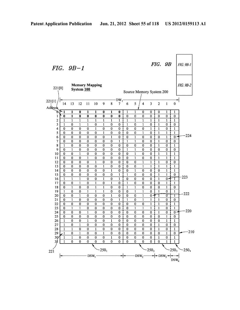 System and Method For Providing Compact Mapping Between Dissimilar Memory     Systems - diagram, schematic, and image 56