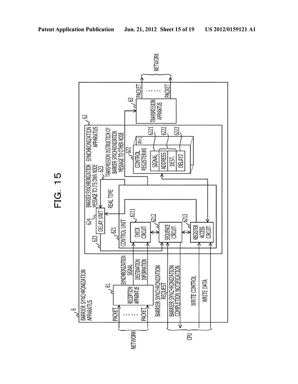 PARALLEL COMPUTER SYSTEM, SYNCHRONIZATION APPARATUS, AND CONTROL METHOD     FOR THE PARALLEL COMPUTER SYSTEM - diagram, schematic, and image 16