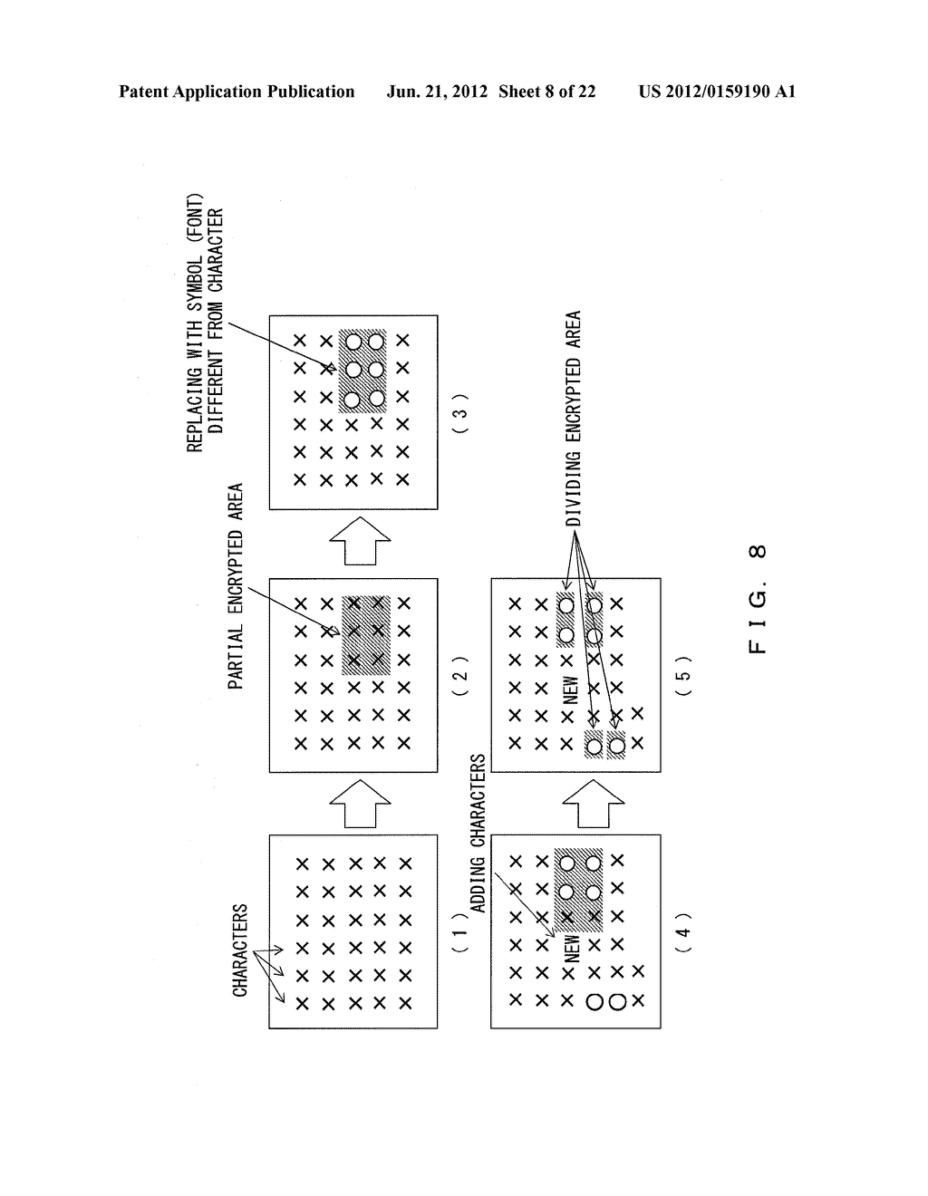 ENCRYPTION DEVICE, DECRYPTION DEVICE, ENCRYPTING METHOD, AND DECRYPTING     METHOD - diagram, schematic, and image 09