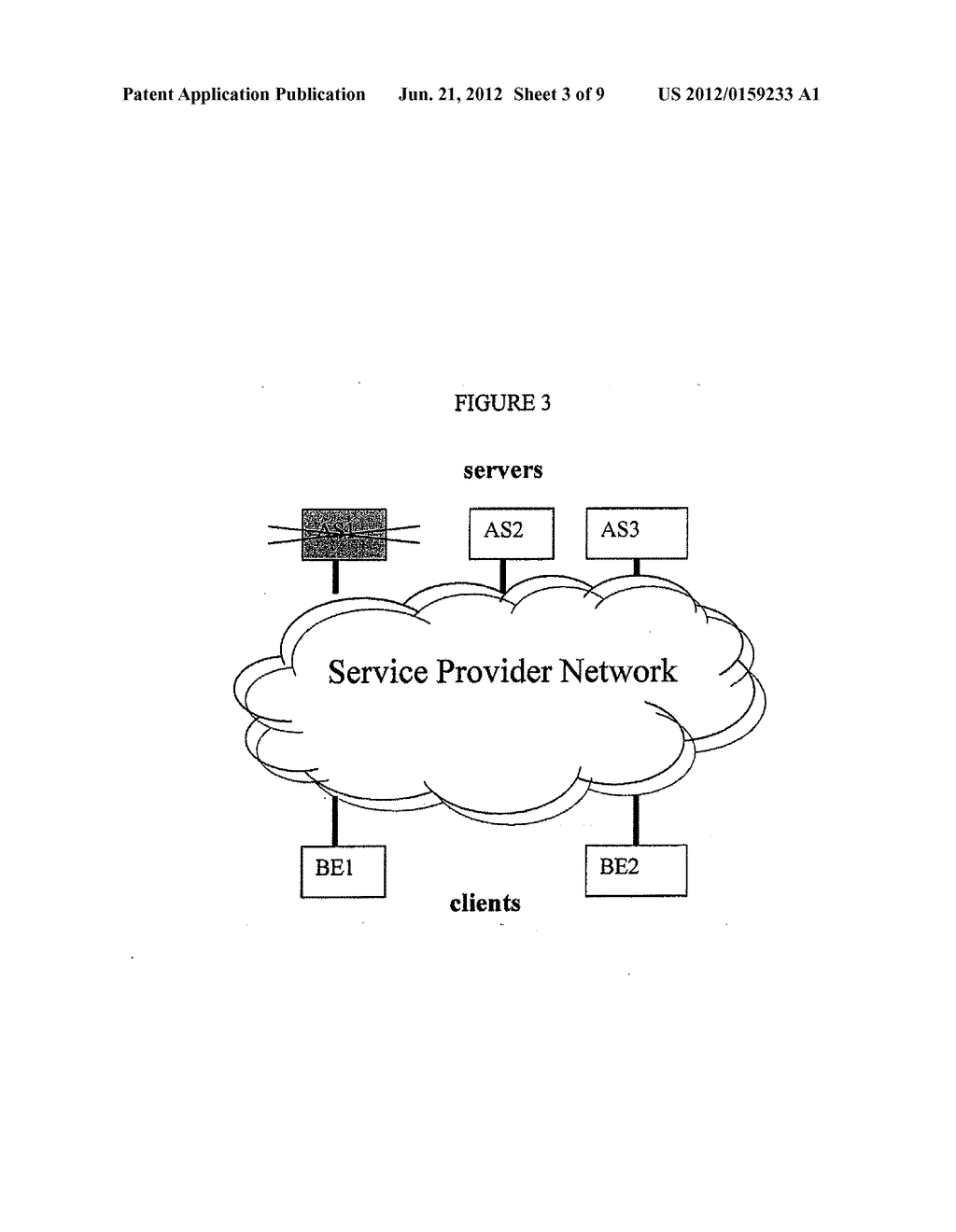 METHOD OF GENERATING ROUND ROBIN SERVICE ORDER LISTS FOR IMPROVING SERVICE     PERFORMANCE DURING SERVER FAILURES - diagram, schematic, and image 04