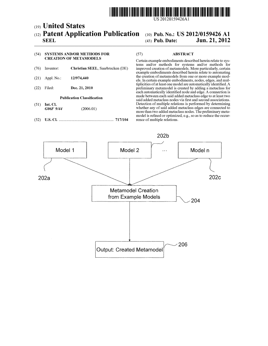 SYSTEMS AND/OR METHODS FOR CREATION OF METAMODELS - diagram, schematic, and image 01