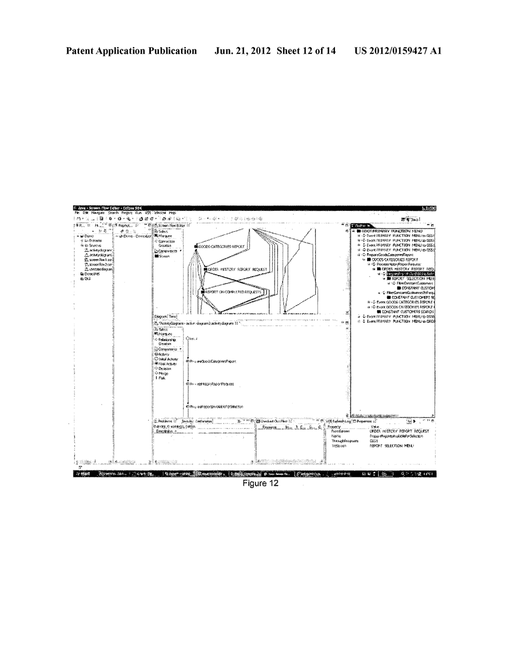 SYSTEM AND METHOD FOR EXTRACTING UML MODELS FROM LEGACY APPLICATIONS - diagram, schematic, and image 13