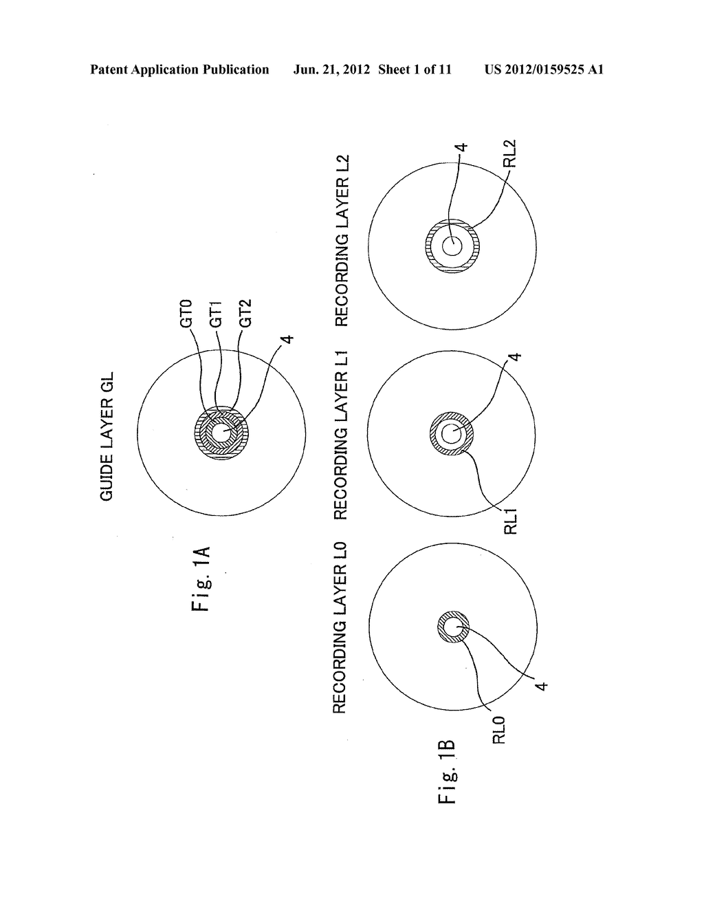 GUIDE-LAYER SEPARATED OPTICAL RECORDING MEDIUM, OPTICAL RECORDING MEDIUM     DRIVE APPARATUS, AND RECORDING LAYER ACCESS METHOD - diagram, schematic, and image 02