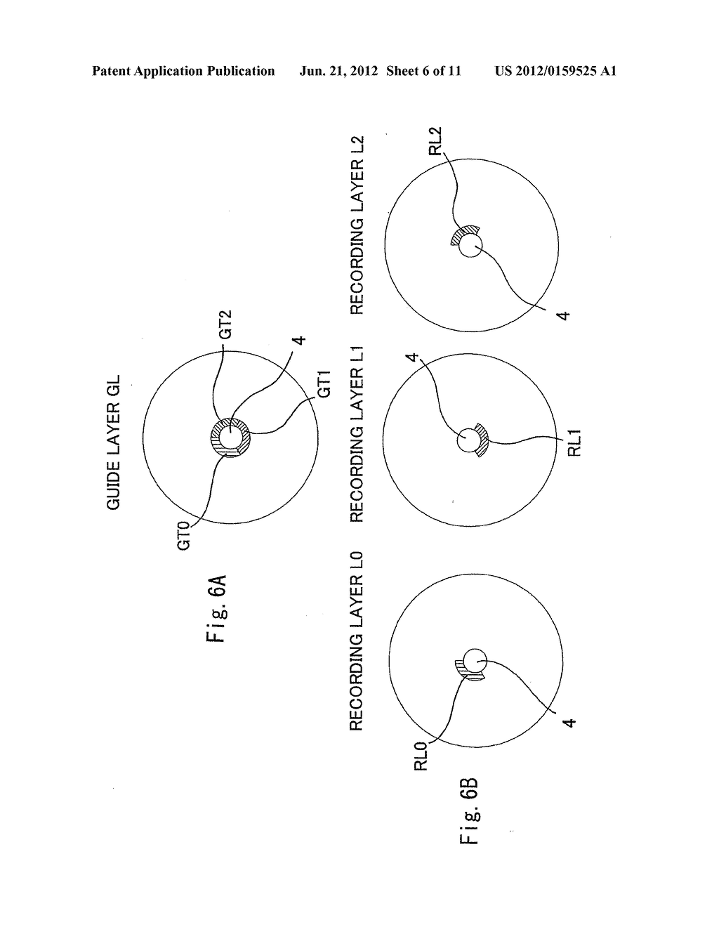 GUIDE-LAYER SEPARATED OPTICAL RECORDING MEDIUM, OPTICAL RECORDING MEDIUM     DRIVE APPARATUS, AND RECORDING LAYER ACCESS METHOD - diagram, schematic, and image 07