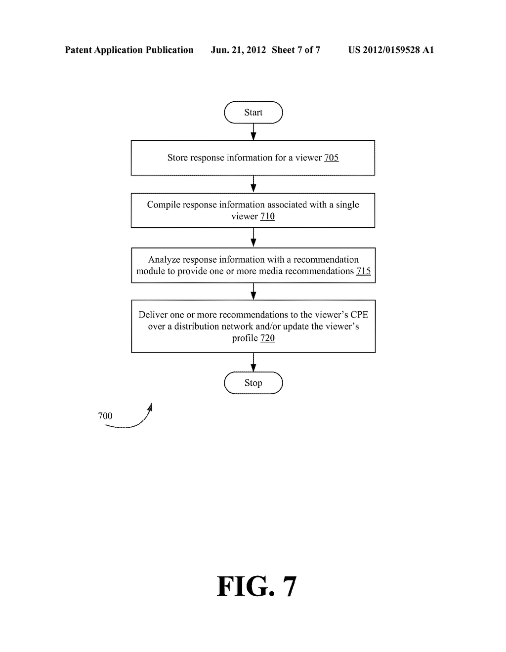 Systems and Methods for Measuring Audience Participation Over a     Distribution Network - diagram, schematic, and image 08