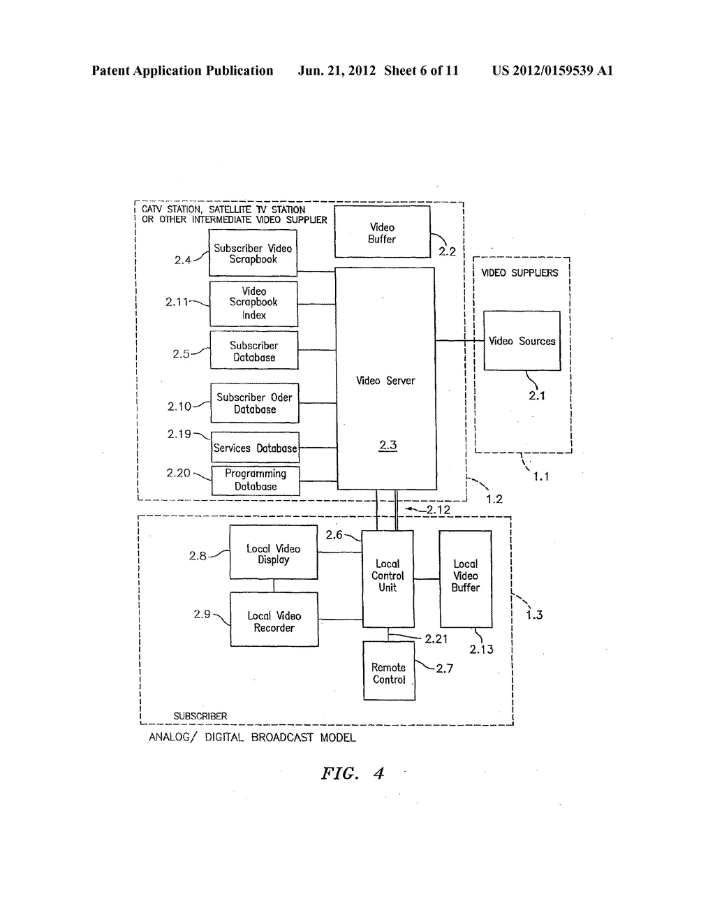 METHOD AND SYSTEM FOR PROVIDING PREVIOUSLY RECORDED BROADCAST PROGRAMMING     WITH SUBSTITUTE COMMERCIALS - diagram, schematic, and image 07