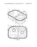 SINK WITH IMPROVED RIM FEATURES diagram and image