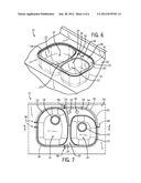 SINK WITH IMPROVED RIM FEATURES diagram and image