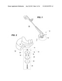 METHOD OF USING GRASS TRIMMING APPARATUS WITH SPINNING SUPPORT GUIDE diagram and image