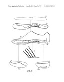 Dance Shoe diagram and image