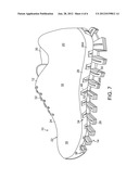 ARTICLE OF FOOTWEAR WITH FOREFOOT PLATES diagram and image