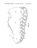 ARTICLE OF FOOTWEAR WITH FOREFOOT PLATES diagram and image