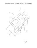 CULTURED STONE MASONRY UNIT diagram and image